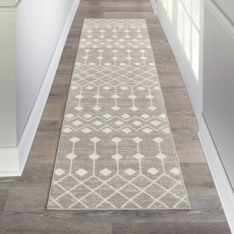 Tapis gris / blanc Vigue