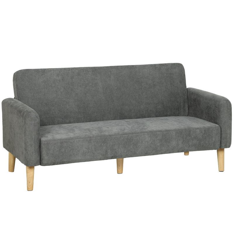 160 cm W Loveseat, Gray