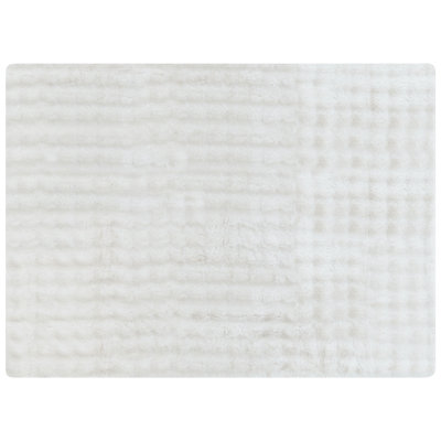 SALKA Polyester Striped Bedspread