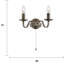 Bergen Candle Wall Light-17706122