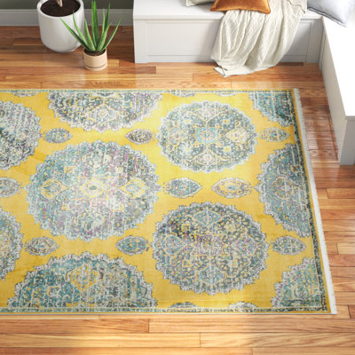 Tapis Haefner_Jaune