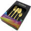 Grunwerg Cutlery 16 Piece Windsor Coloured, 18/10 Stainless Steel Cutlery Set, Service for 4-68938474