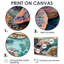 Corra Aquarium Turtle Coral Sanctuary V - Tortue, art mural-123718157-123718155-123718197