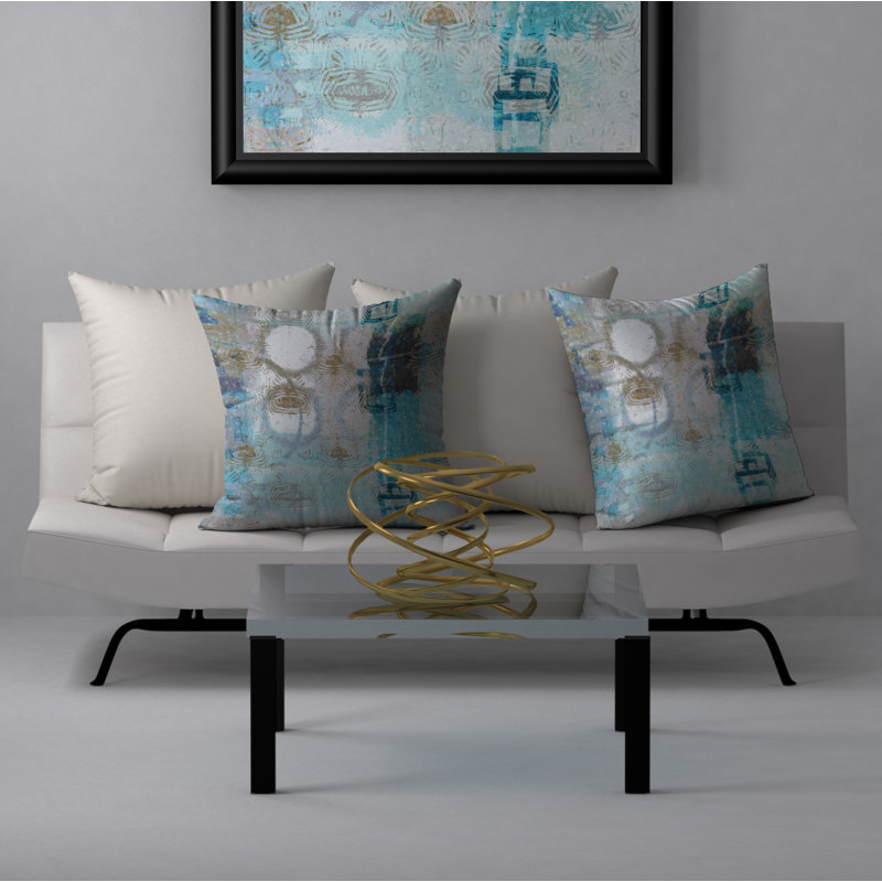 Housse de coussin carrée/insert, 20 po x 20 po