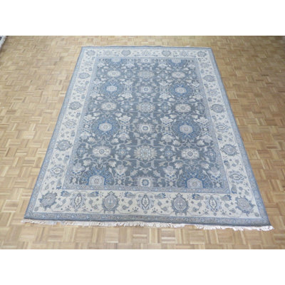 Sylvie One-of-a-Kind 9'2" X 12'1" Wool Area Rug in