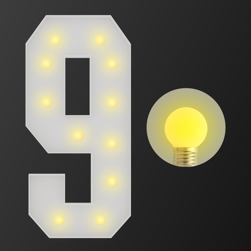 Enseigne lumineuse DEL sans adhésif avec fixation autoagrippante - Décoration murale réutilisable pour la maison, le mariage, les affaires, pas de ruban adhésif, ni de colle