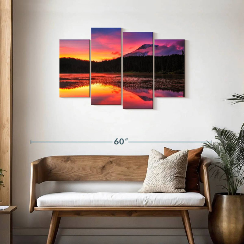 Alvord Mount Rainier Sunset Glow