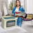 Large Storage Box Foldable with Window & Handles 4 Pack-694042403