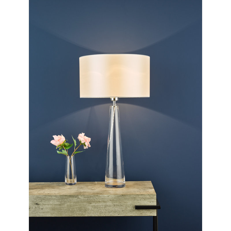 Samara Table Lamp Clear Glass Base Only