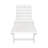 Haley Reclining Chaise Lounge with Patio Side Table (1 Chair and 1 Table)-1953734019