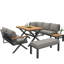 8 - Person Patio Dining Set with Rectangular Table-1806068718