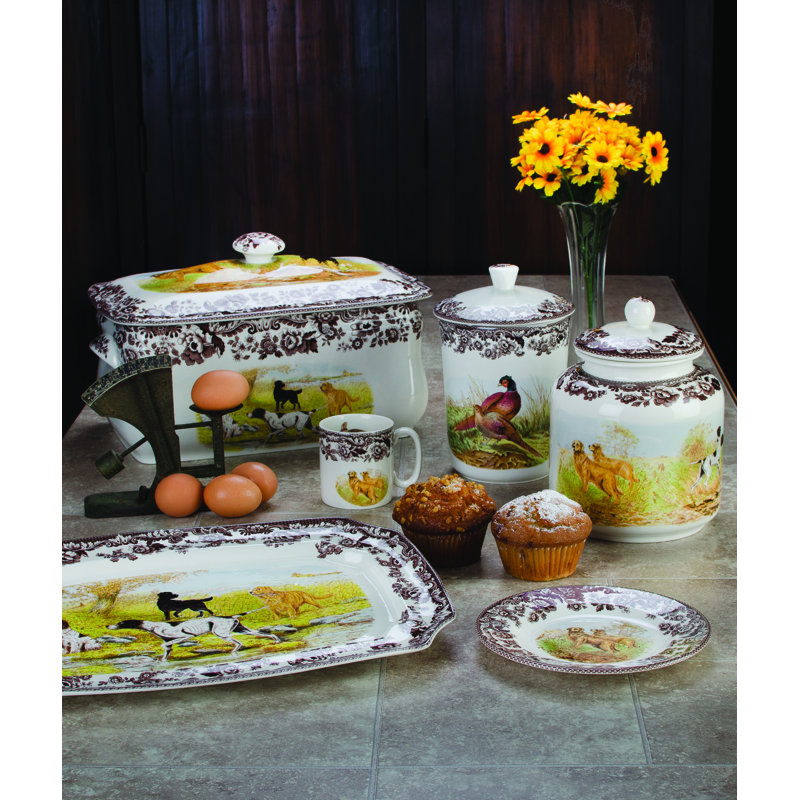 Pot moyen 8 po Spode Woodland
