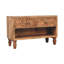 Solid Wood Rectangle Accent Cabinet
