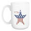 Ensemble de 2 tasses 1776 Star