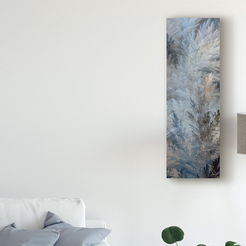 «2-Up Pampas Panels II» par James Burghardt, reproduction d'art graphique sur toile, H 32 po x l 10 po x P 2 po