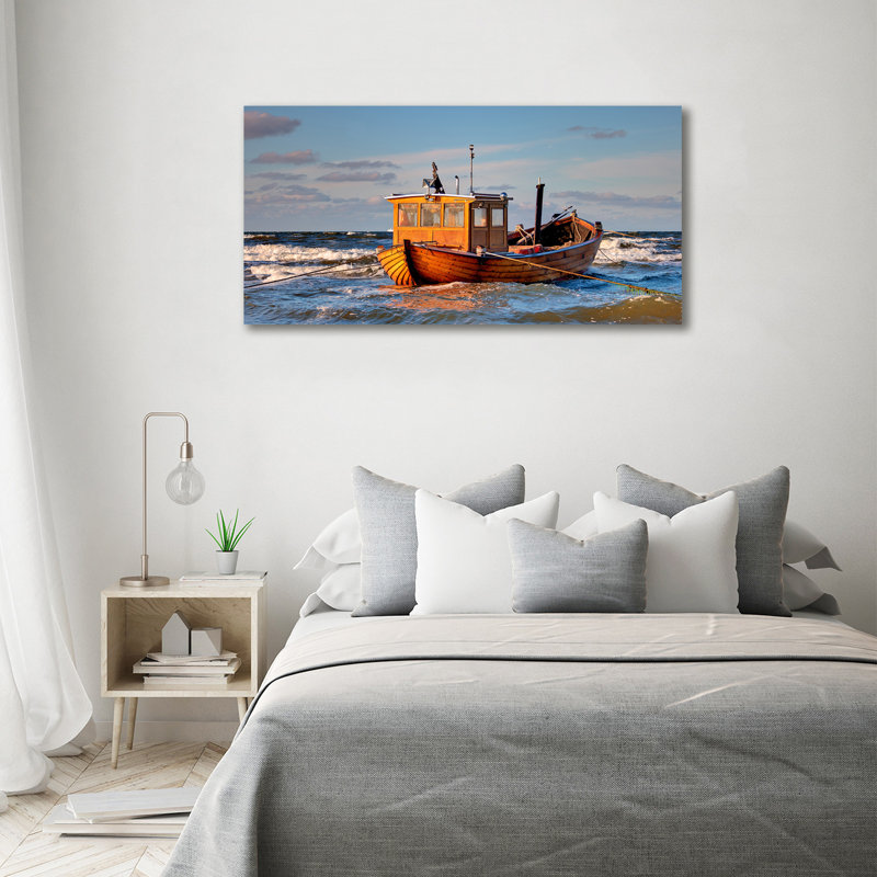 Fishing Boat - Wrapped Canvas Print