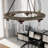Devon Park 6 - Light Unique / Statement Wagon Wheel Chandelier-58925991