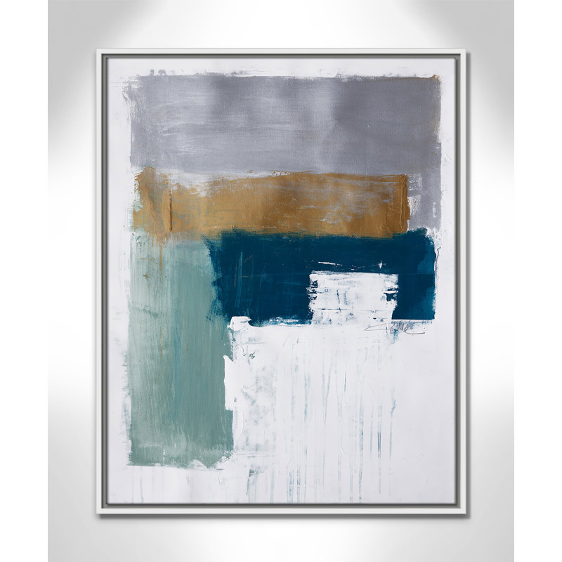 «Quiet Meadow I Print» par Fredrick Ashcroft, Toile avec cadre, L 23,5 po x H 29,5 po, Flotteur blanc