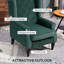 HOMCOM Accent Armchair Home Furniture Retro Tufted Club Fabric-1547582003
