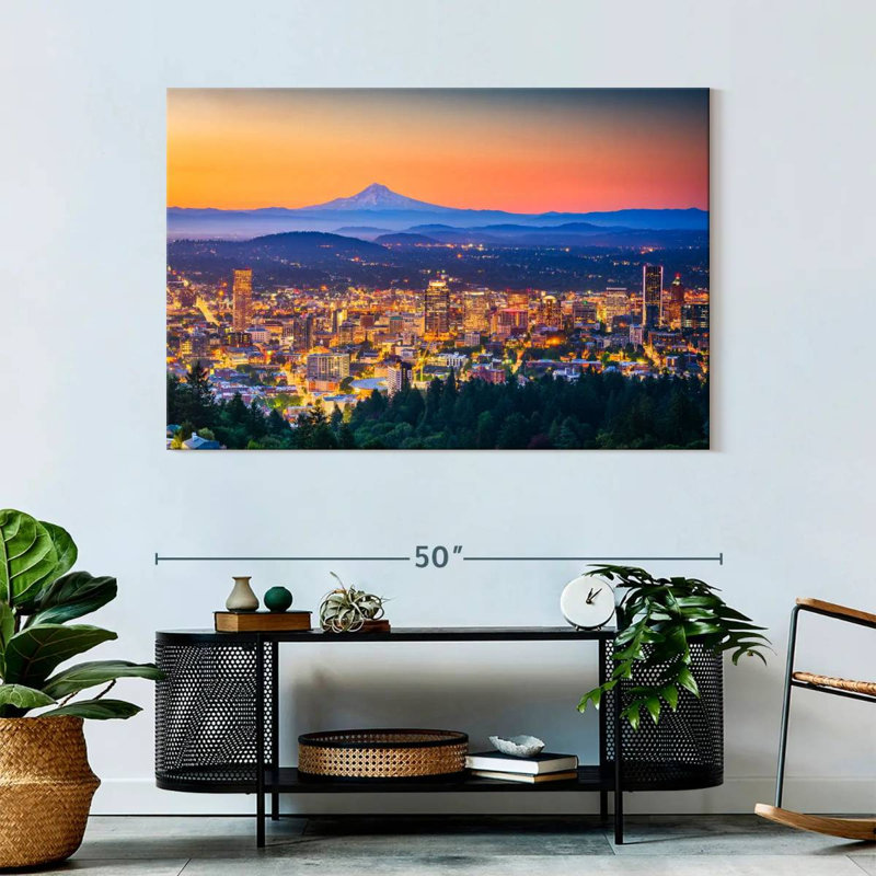 Sireci Tacoma Sunset Skyline, 32" H x 48" W