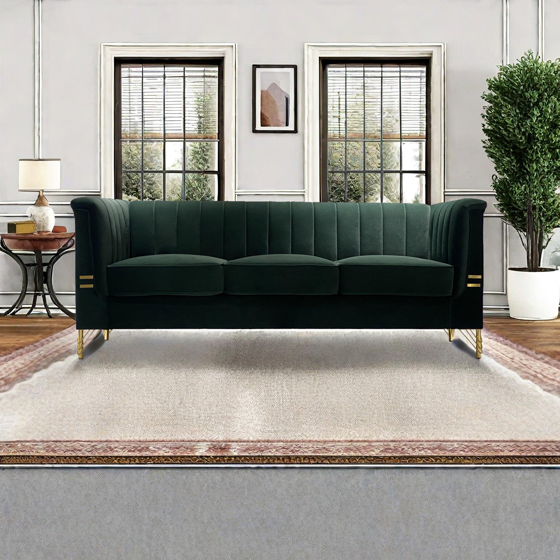Mercer41 Modern Sofa - Wayfair Canada