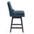 Lark Manor™ Counter Stools,26"360 Free Swivel Counter Height Bar Stools With High Back For Bar And Kitchen Island,Set Of 2,PU Leather-1744594606