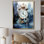 «Daniellie New York Grand Central Collage II», reproduction sur toile