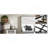 King Bed Frame Headboard , Wood Platform Bed Frame , Noise Free,No Box Spring Needed And Easy Assembly Tool,Large Under Bed Storage,White-1460922925