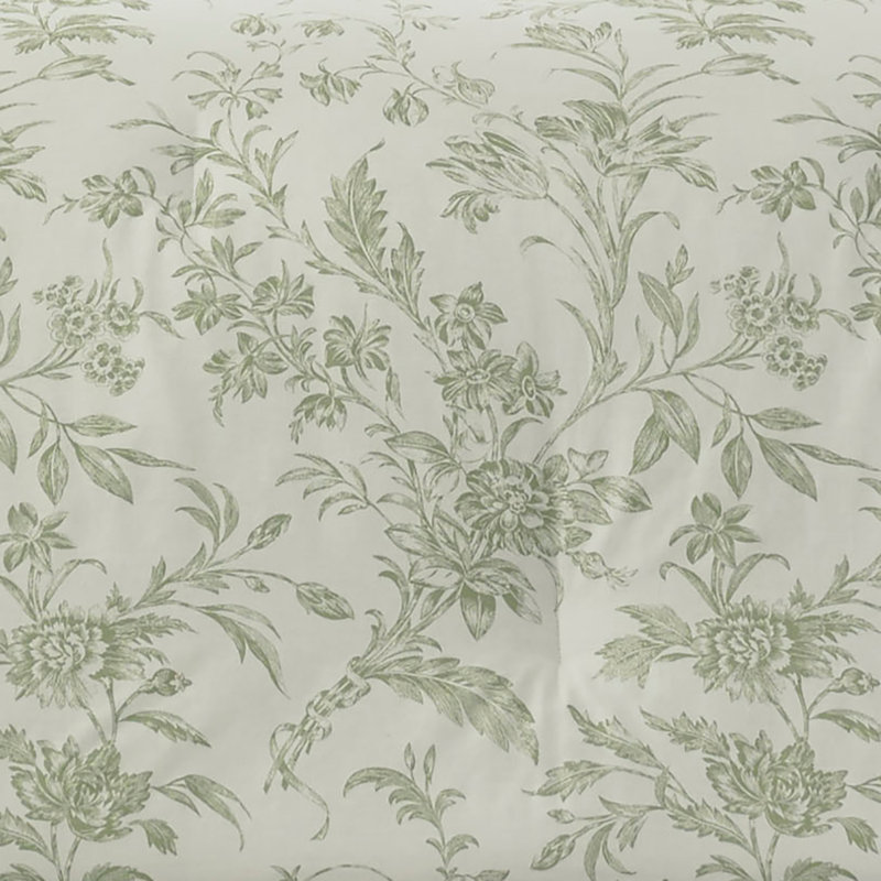 Sage Green Cotton Twin Bedspread Cover Set