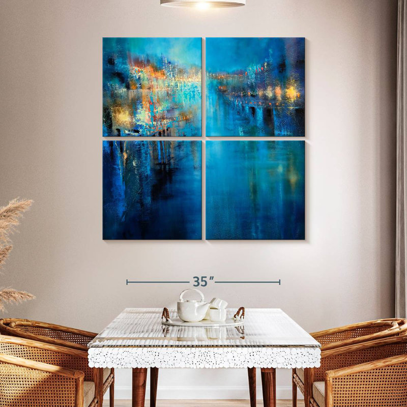Avery Lights Flood, 45" H x 45" W