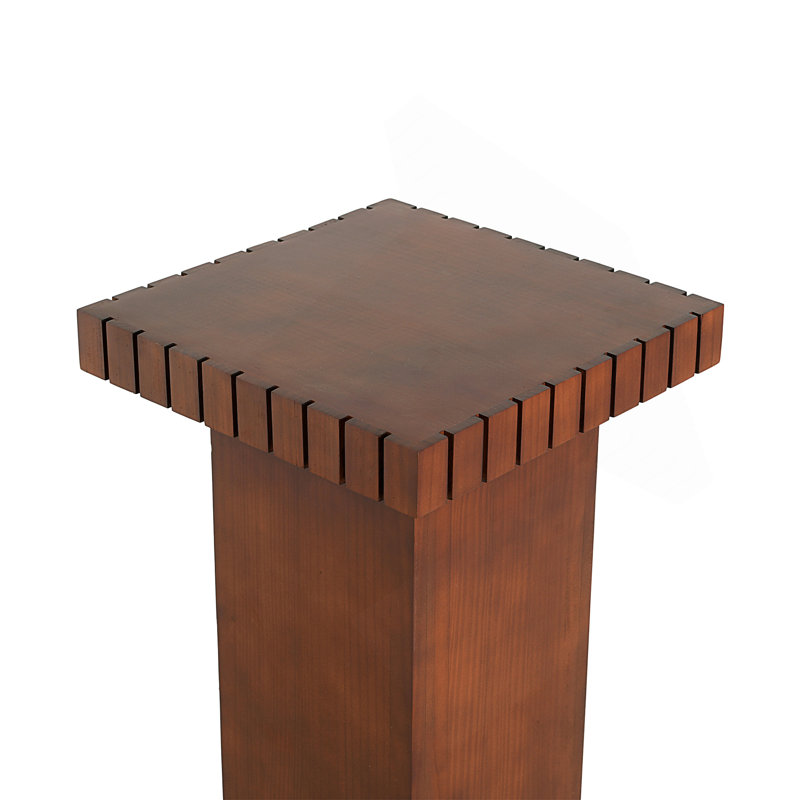 Table de bout carrée en noyer