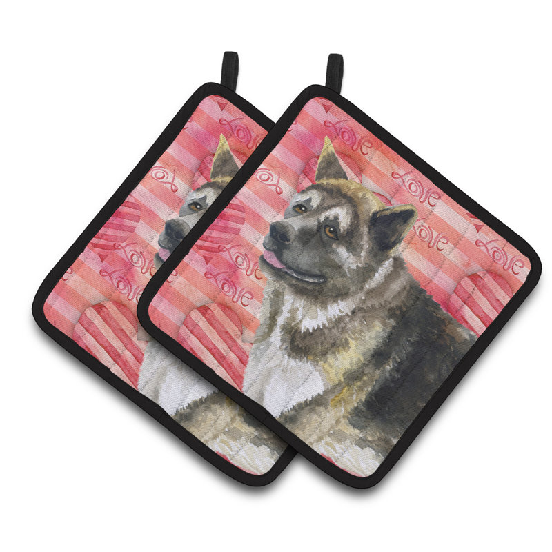 Cuisinier poignée akita love american american caroline