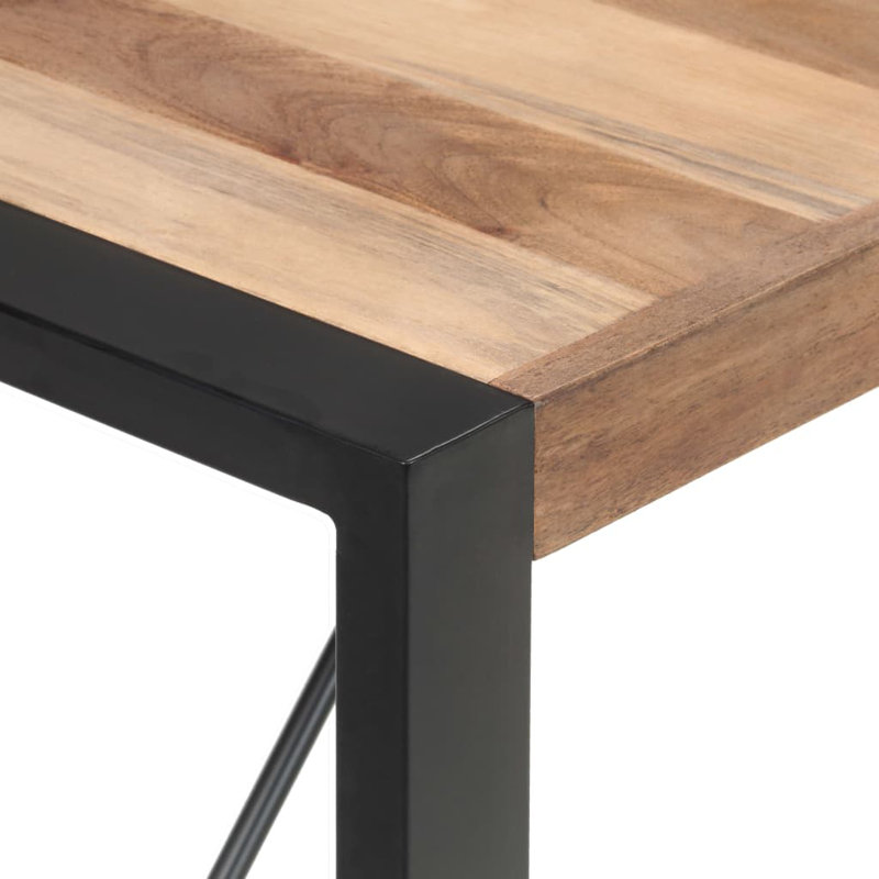 Kevin Dining Table Solid Wood, H75 x L140 x W70cm