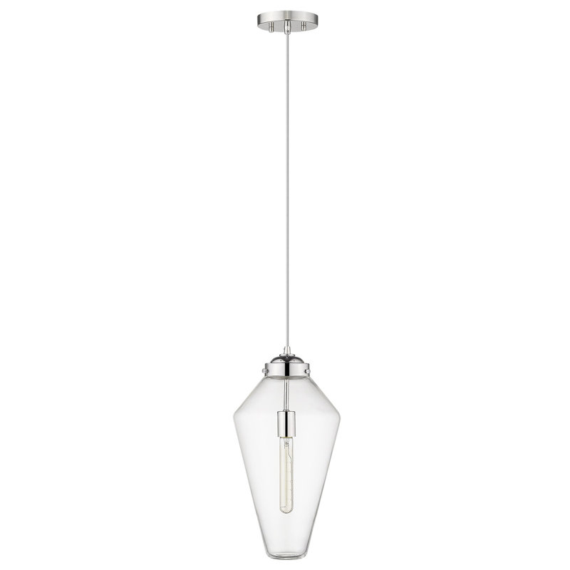 Luminaire suspendu géométrique 1 lumières simple Cabott