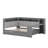 Full Size Daybed With Storage Shelves,Trundle,Charging Station,LED Light,Desk And Upholstered Headboard And Backrest-686933163