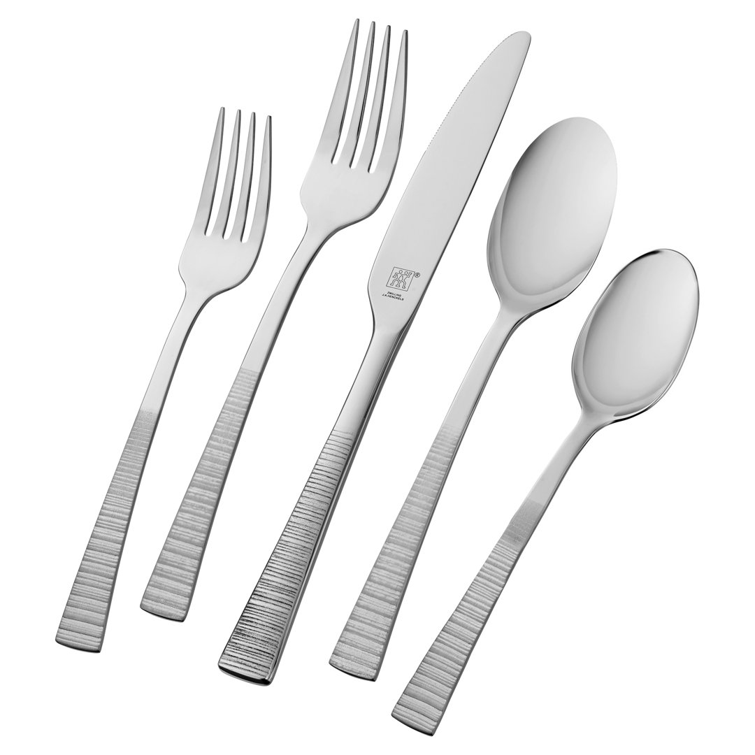 ZWILLING Kingwood 42-Piece 18/10 Stainless Steel Flatware Set ZWILLING J.A. Henckels