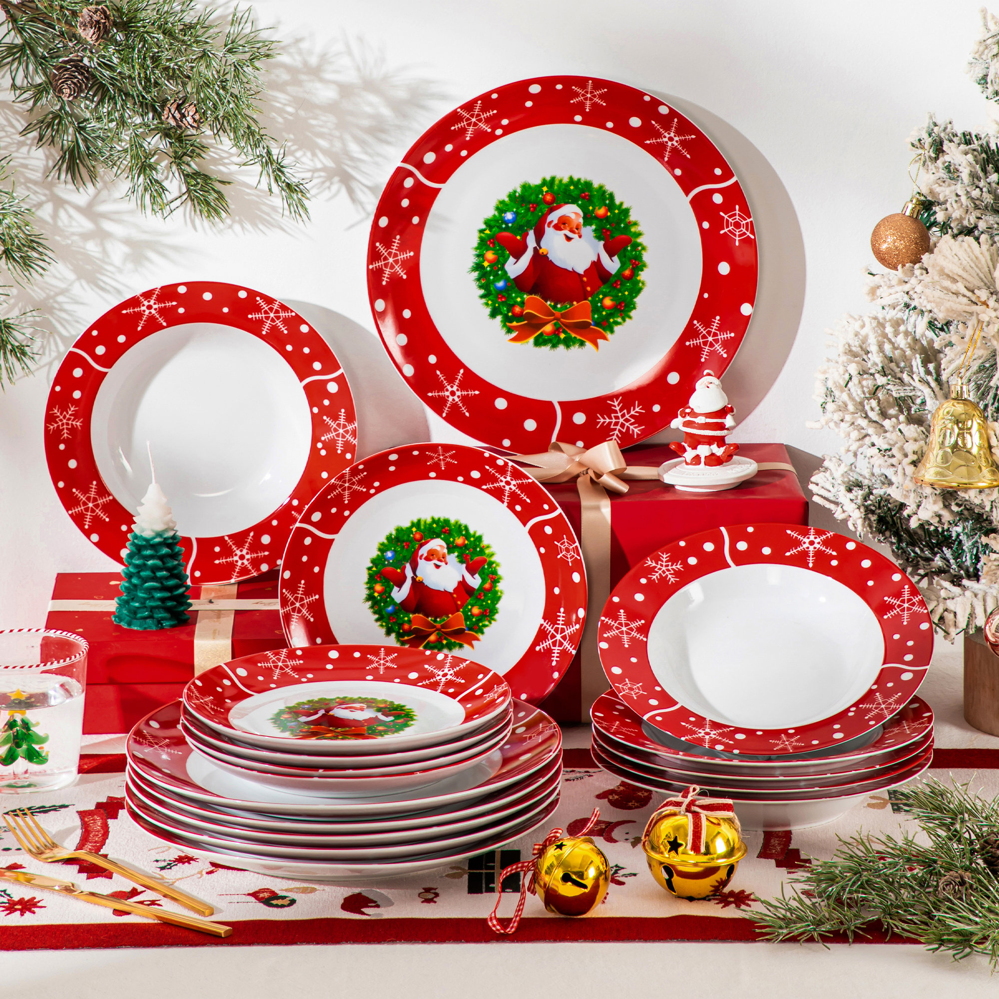 6 piece dinnerware set discount