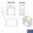AmGood 5 Tier Wall Mounted Half Size Sheet / Bun Pan Rack.  21 in. x 13 in. x 18 in.