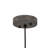 Kyrek 1-Light Iron Dome Pendant -2137744288-2139076445