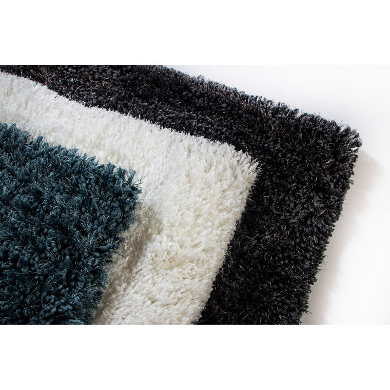 Tapis gris Quinnville, Rectangle 3 pi x 5 pi