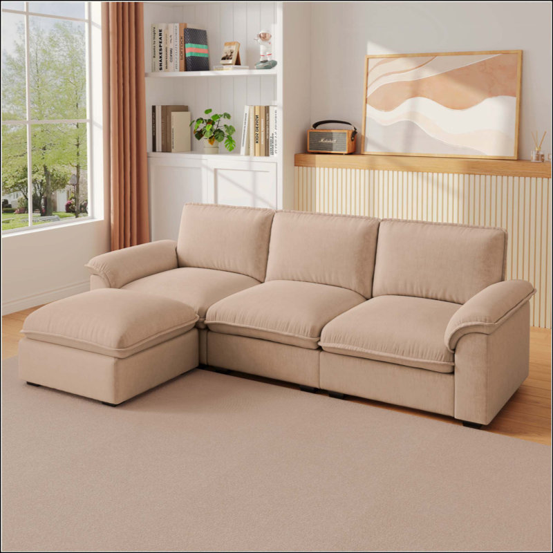 Canapé modulaire Cloud Couch For L, Chameau