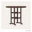 POLYWOOD Round Farmhouse Bar Table-1326116-7252611