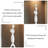 47.24"Black Fiberglass Slender Abstract Decor Sculpture-401110418-401110423