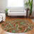 Premium Machine Washable Cerrito AMF196 Spice Rug-109613509
