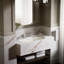 Lavabo de salle de bain ovale en métal avec trop-plein Iron Plains-27814160