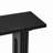 Curved Console Sofa Table With Unique Vertical Stripe Design For Living Room-1071048690