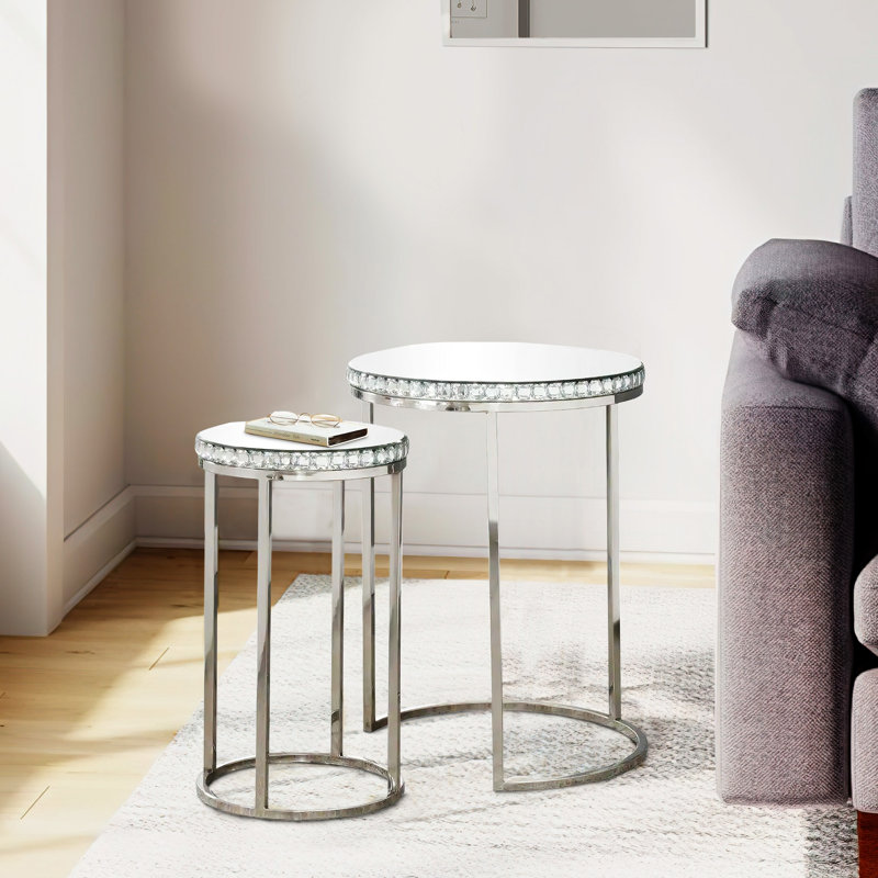Tables d'appoint gigognes 24 pouces