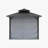 10 Ft. x 10 Ft. Outdoor Aluminum Hardtop Gazebo, Double Roof Patio Gazebo with Curtains and Netting, Ventilated Metal Roof Outdoor Shelter for Backyard, Garden, Deck and Patio, Gray-113380077-113380073