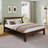 Mid-Century Solid Wood Platform Bed with Headboard, Modern Bed Frame with Quiet & Sturdy Support - No Box Spring Needed-742934059-738276619