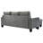 Jessica Sofa Chaise , Gray-2126338659